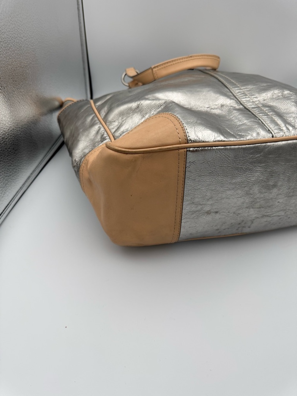 Coach (2013) Metro Metallic Tote - Picture 10 of 10